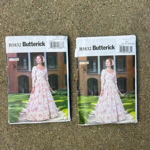 Butterick Size 14-22 B5832 Historical Civil War Gown Nancy Farris Thee Pattern